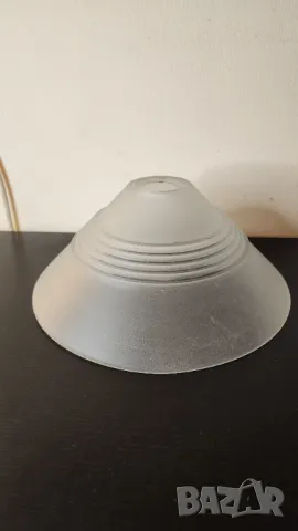 Стъклен абажур лампа полилей за таван