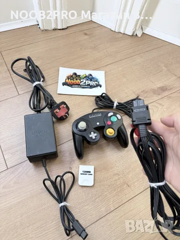 Nintendo GameCube DOL-101 PAL Сребрист, снимка 2 - Nintendo конзоли - 56169395