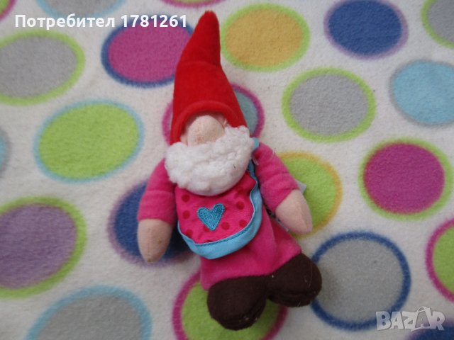 Плюшена играчка джудже - Киндер, снимка 1