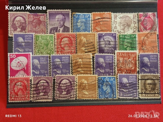 Стари пощенски марки от цял свят смесени СВЕТОВНИ ЛИДЕРИ за КОЛЕКЦИЯ 51585