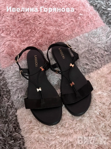 Дамски сандали Lasocki, номер 38, снимка 2 - Чехли - 54362640