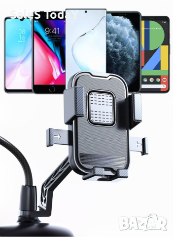 Поставка за телефон за скутер, мотор, велосипед, снимка 4 - Аксесоари и консумативи - 44740527