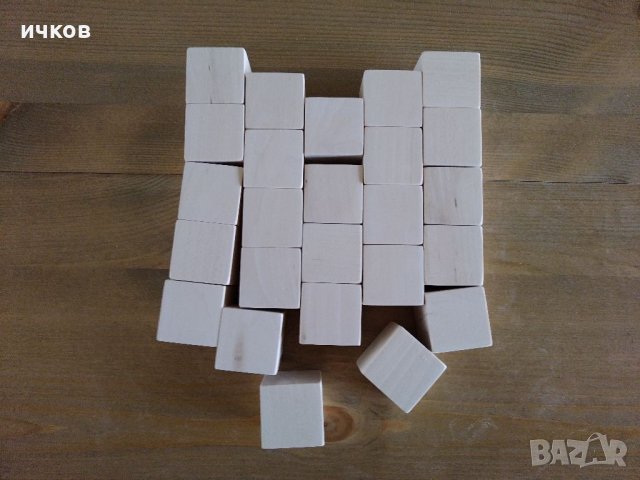Дървени кубчета за игра, пъзел, снимка 5 - Конструктори - 35284350