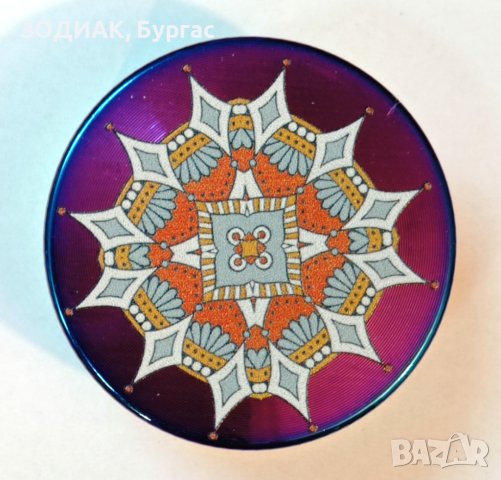 Нов Стоманен ГРИНДЕР - 3 части Мандала Дизайн