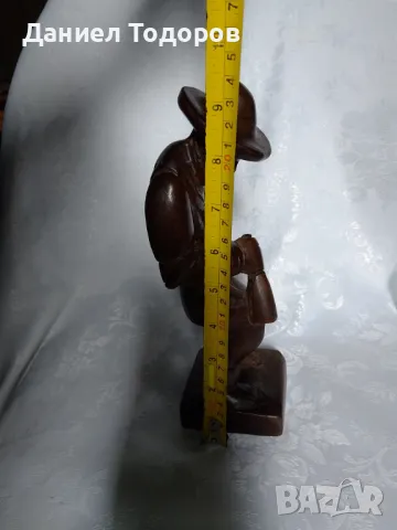Масивна Дървена Фигура , Статуетка - Каубой, снимка 10 - Статуетки - 48242759