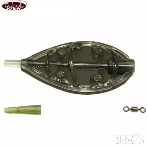 метод фидер сет, 2 хранилка и силиконова преса. , снимка 2 - Такъми - 42444301