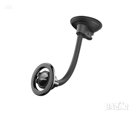 Поставка за телефон с магнит, гъвкаво рамо и вендуза