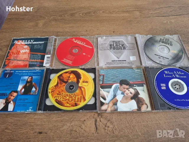 Дискове - R.Kelly, Touch my soul, When a man loves a woman, The Black Power, снимка 2 - CD дискове - 49422345