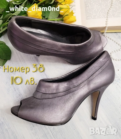 Разнообразие от дамски обувки по 10 лв. различни номера , снимка 10 - Дамски обувки на ток - 49314708