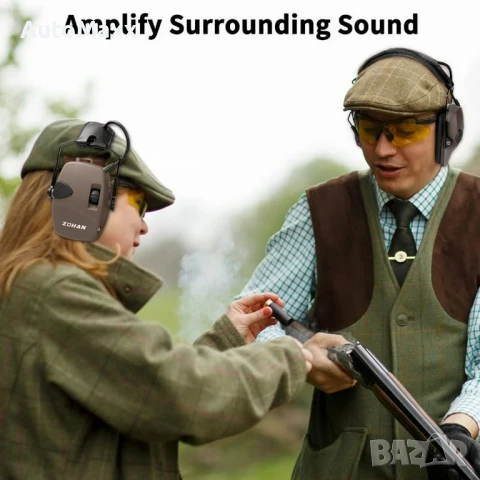 ZOHAN EM054 Електронна защита за уши за стрелба с намаляване на шума

, снимка 3 - Оборудване и аксесоари за оръжия - 50892240