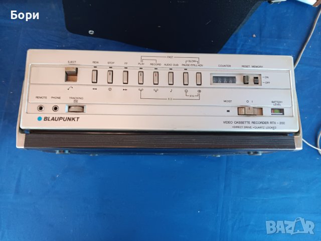 BLAUPUNKT VHS RTX-200E Записващо видео, снимка 14 - Плейъри, домашно кино, прожектори - 44155754
