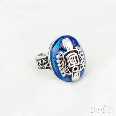 Колие или пръстен на Деймън или Стефан с монограма графема от Vampire Diaries, снимка 5 - Колиета, медальони, синджири - 31521825