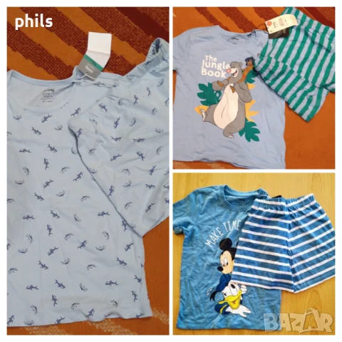 Лятна пижама ,нова р.122 см., снимка 1