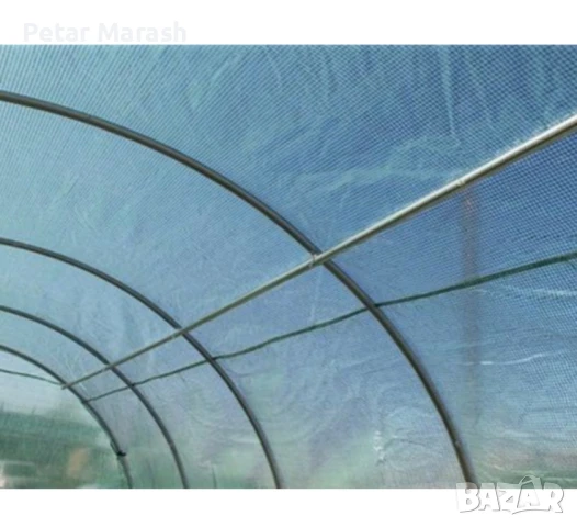 Тунелна Оранжерия с 2 врати и 20 прозореца 1000x300x200 cм, снимка 6 - Оранжерии - 50497049