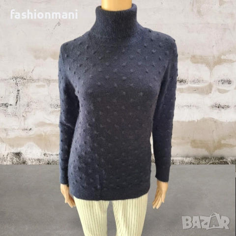 ДАМСКА БЛУЗА С ПОЛО ЯКА ОТ АНГОРА - код 1248