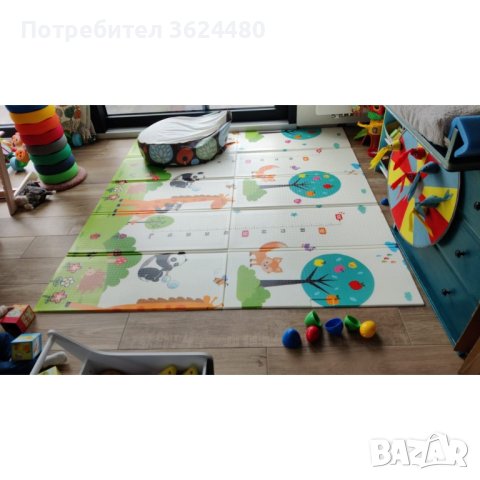 Топлоизолиращо килимче за игра, снимка 11 - Килими - 42828608