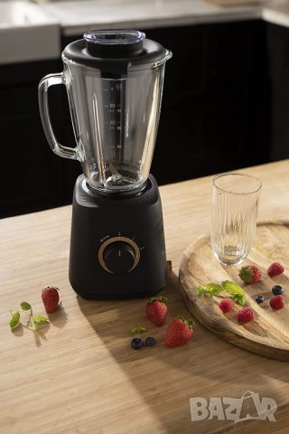 Блендер Moulinex Blendforce Eco Respect LM46EN 800 W стъклен блендер, блендер за смути с 4 остриета,, снимка 8 - Блендери - 38677906