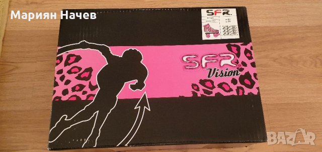 Ролкови кънки SFR 2 бр. и предпазен комплект 2 бр., снимка 2 - Ролери, кънки - 33911921