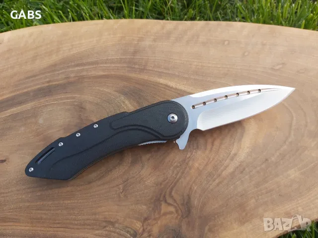 Дизайнерски сгъваем нож Todd Begg, снимка 2 - Ножове - 49872962