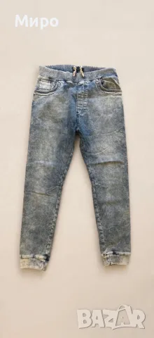 ZARA MAN Soft Denim Jogger Дънки XL / 34 Светло Синьо , снимка 4 - Дънки - 42834179