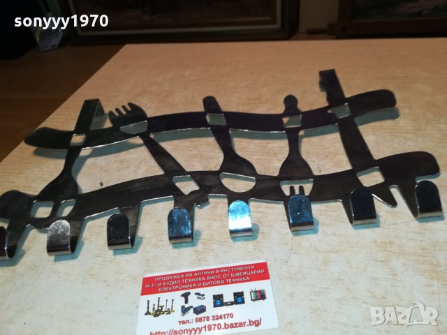 ЗАКАЧАЛКА-40Х22СМ-ИНОКС-ВНОС ГЕРМАНИЯ 0110211035, снимка 9 - Колекции - 34312737