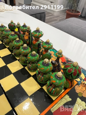 Тематичен шах – Араби, снимка 3 - Шах и табла - 52106586