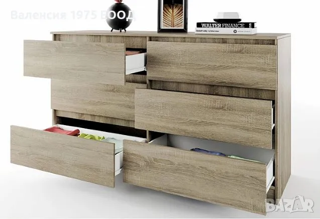 Скрин Сити 3076 сонома, орех или комбинация бяло/ арвен, снимка 4 - Скринове - 46493404