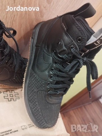 Nike LF1 Lunar Force 1 Black Duckboot Shoes 805899-003 Men, снимка 4 - Маратонки - 52309467