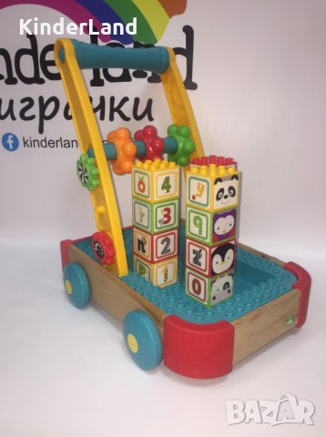 Early Learning Centre ELC Уокър, много занимателен за прохождащи деца + конструктор. Цена 46лв., снимка 1