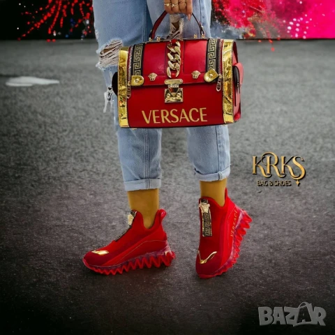 дамски маратонки versace , снимка 4 - Маратонки - 51402619