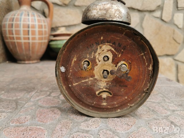 СТАР БУДИЛНИК JUNGHANS, снимка 4 - Антикварни и старинни предмети - 39823992