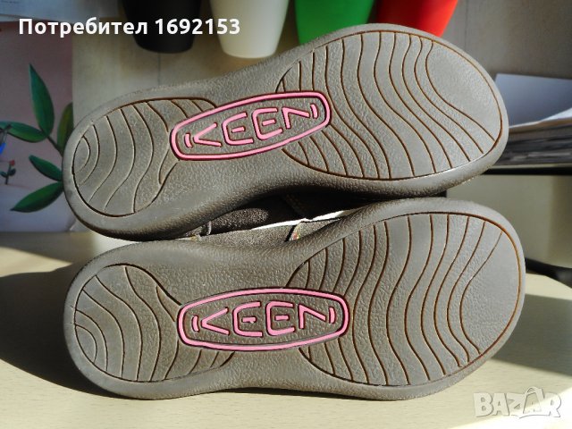 Велурени ботуши KEEN № 34, снимка 6 - Бебешки боти и ботуши - 30930880