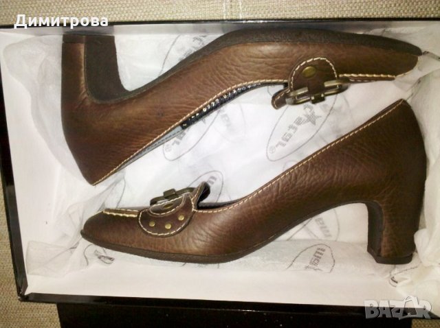 Топ оферта! Стилни обувки, естествена кожа , снимка 3 - Дамски елегантни обувки - 30613086
