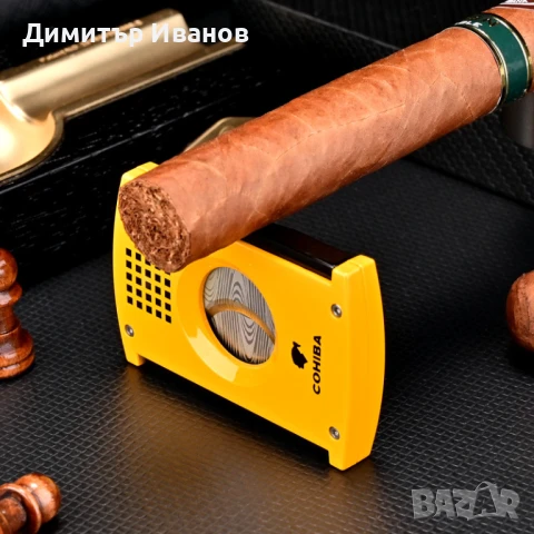 Cohiba стоманена ножица за пури, снимка 5 - Други - 50992109