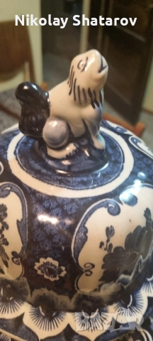 голям порцеланов съд., снимка 2 - Антикварни и старинни предмети - 52489206