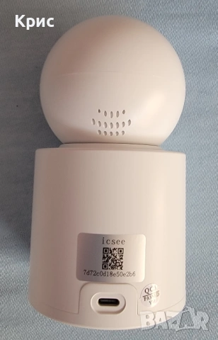 Безжична облачна HD камера за наблюдение и видео разговории iCSee, снимка 3 - Камери - 54238503