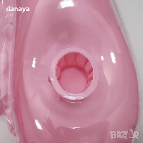 5820 Надуваемо кресло за плуване с дръжки и поставки за чаши, 147 см, снимка 9 - Водни спортове - 49476546