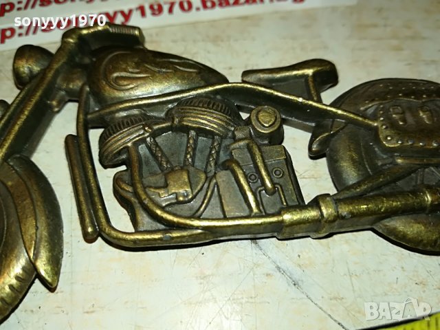 мотор-отварачка-мед/месинг внос франция 2905221915, снимка 3 - Антикварни и старинни предмети - 36913577