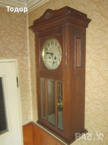 Уникален стенен часовник Леннскирх 19 век, снимка 4 - Колекции - 37670177