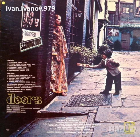 Vinyl (The Doors - Strange Days), снимка 2 - Грамофонни плочи - 56133910