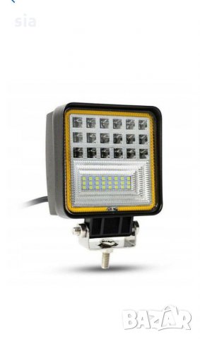 Диоден Халоген за мъглa,Работна лампа ,LED ,IP67 ,42 LED ,126W,12-24V,3 Функции на светене, снимка 2 - Аксесоари и консумативи - 29215738