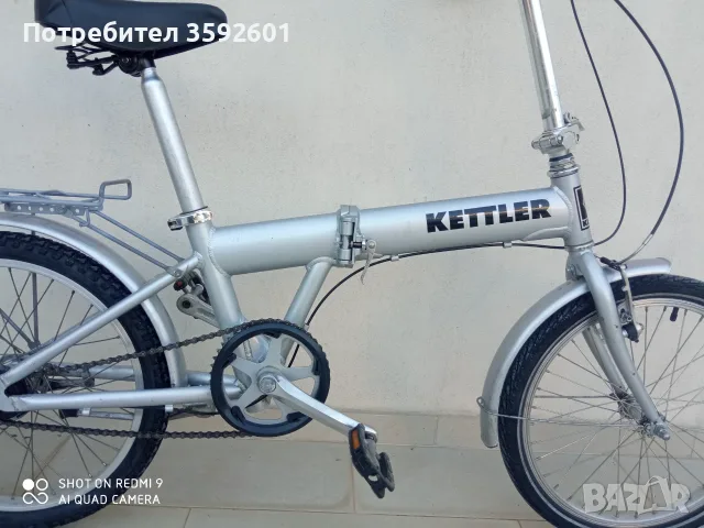 алуминиев сгъваем велосипед 20 цола., снимка 7 - Велосипеди - 56011709
