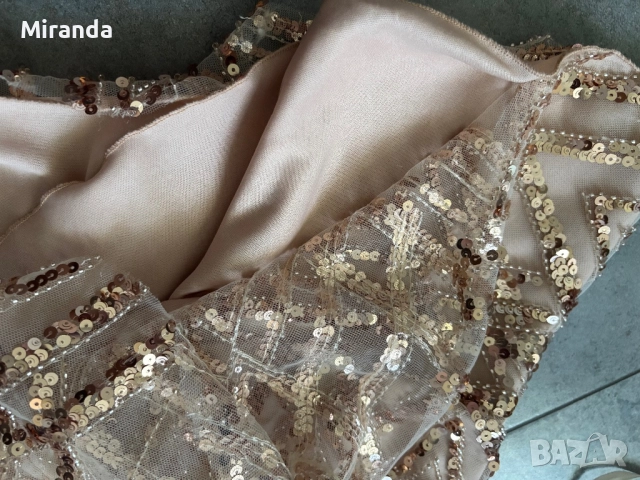 Allure елегантна рокля с пайети S, снимка 10 - Рокли - 51544664