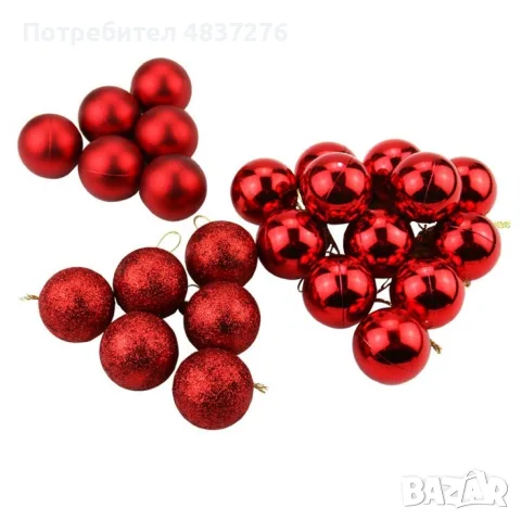 Коледни топки за украса, снимка 2 - Декорация за дома - 56496429