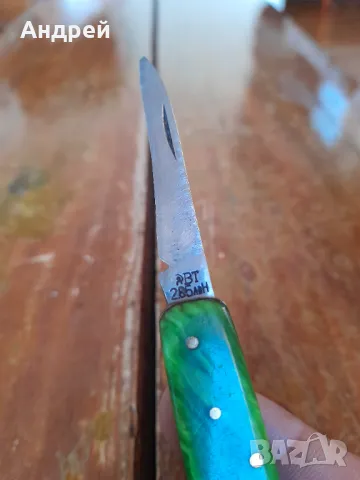 Стар джобен нож,ножче,ножка #86, снимка 6 - Други ценни предмети - 48462461