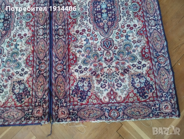 Пътеки персийски, нови , но за обкантване 1 бр. – 0,90 м./2,20м. 2 бр. - 0,75 м/1,45 м , снимка 6 - Килими - 51870810