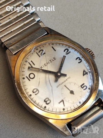 Ретро часовник Kienzle – работещ, Made in Germany, антимагнитен, снимка 2 - Мъжки - 51612702