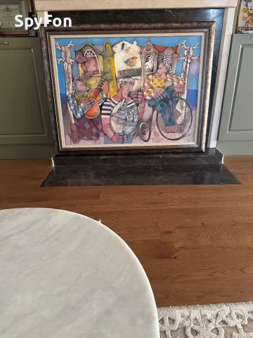 Картина масло Кръстю Тодоров-Кеца, снимка 2 - Картини - 55890327