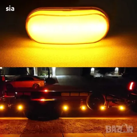 Габарит за камион, бус, 2бр, жълт, снимка 2 - Аксесоари и консумативи - 47299735