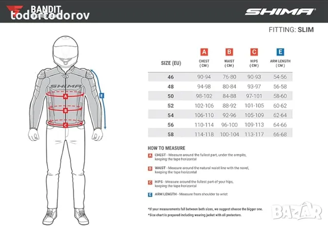 Топ Цена Кожено мото яке SHIMA BANDIT 2.0 Black/Fluo,всички протектори, снимка 4 - Аксесоари и консумативи - 49064392